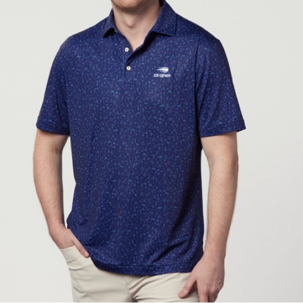 Peter Millar Tennis US Open Golf Polo Shirt